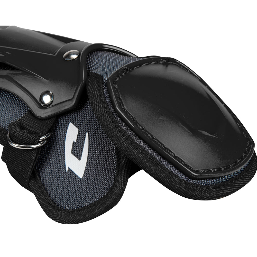 Optimus PRO Leg Guard - Black, Senior League