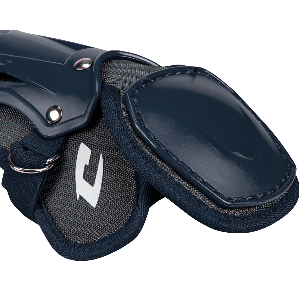 Optimus PRO Leg Guard - Navy, Senior League