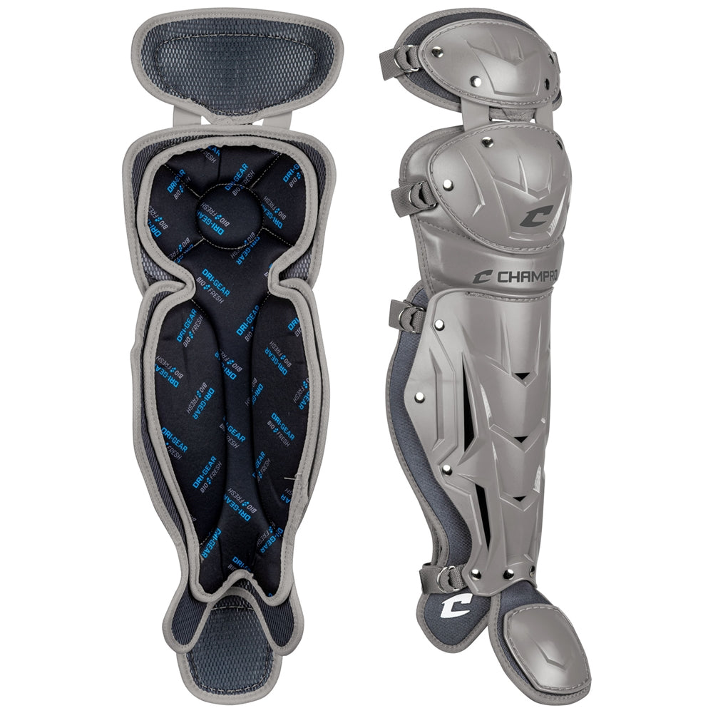 Optimus PRO Leg Guard - Grey, Youth