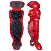 Optimus PRO Leg Guard - Scarlet, Youth