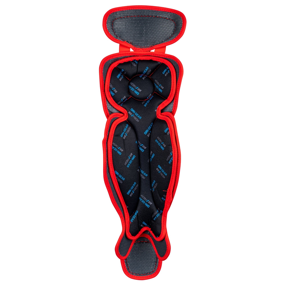 Optimus PRO Leg Guard - Scarlet, Youth