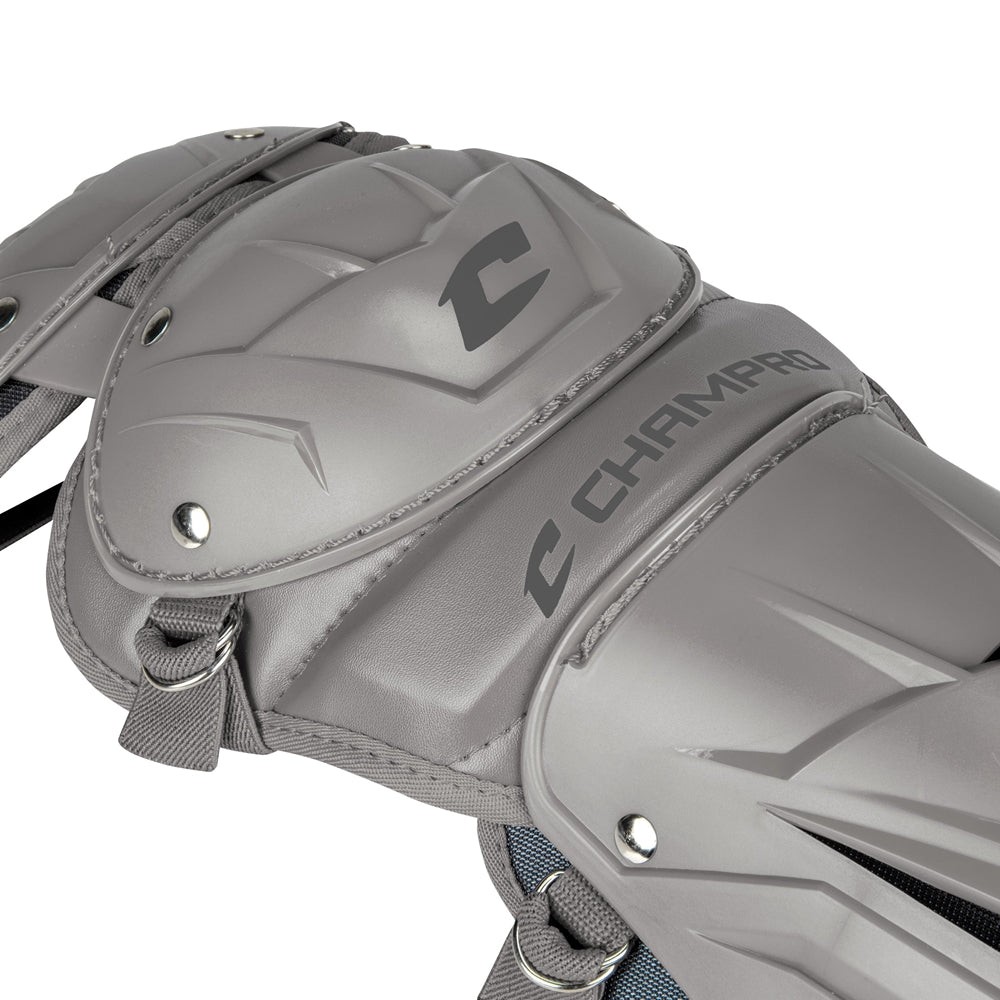 Optimus PRO Leg Guard - Grey, Youth