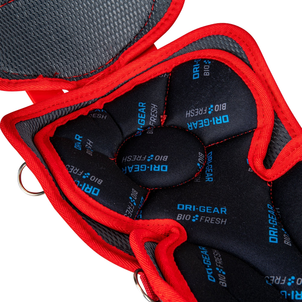 Optimus PRO Leg Guard - Scarlet, Youth