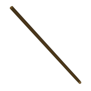 7.75" Brown Jumbo Straw 
 - Case of 2000