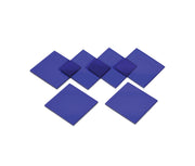 United Scientific® Cobalt Glass Plates, 3" X 3", Pk/6, comes with 6