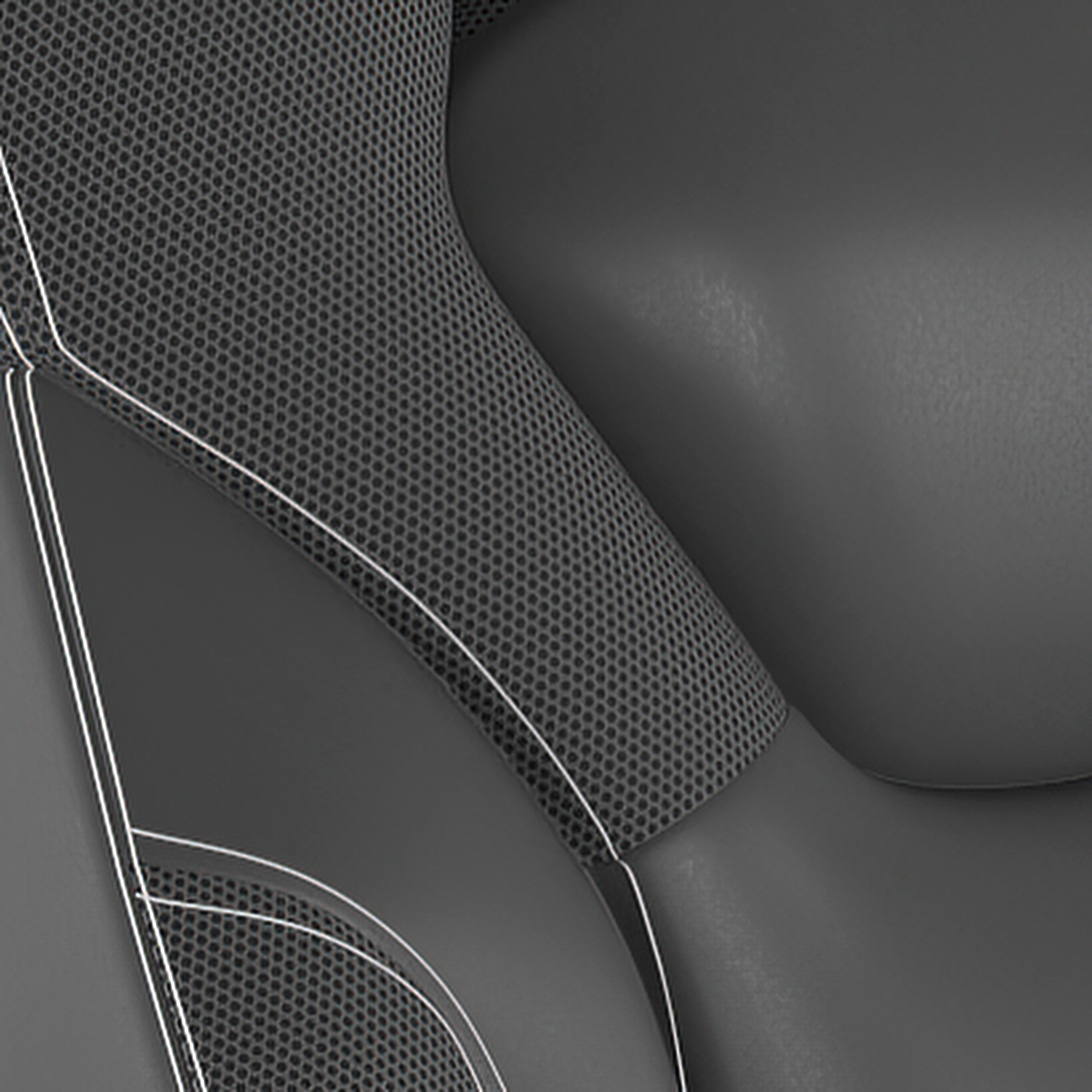 X10 Gaming Chair Racing Office Computer PC Adjustable Chair with Flip-up Arms and Transparent Roller Wheels, Black LeatherSoft