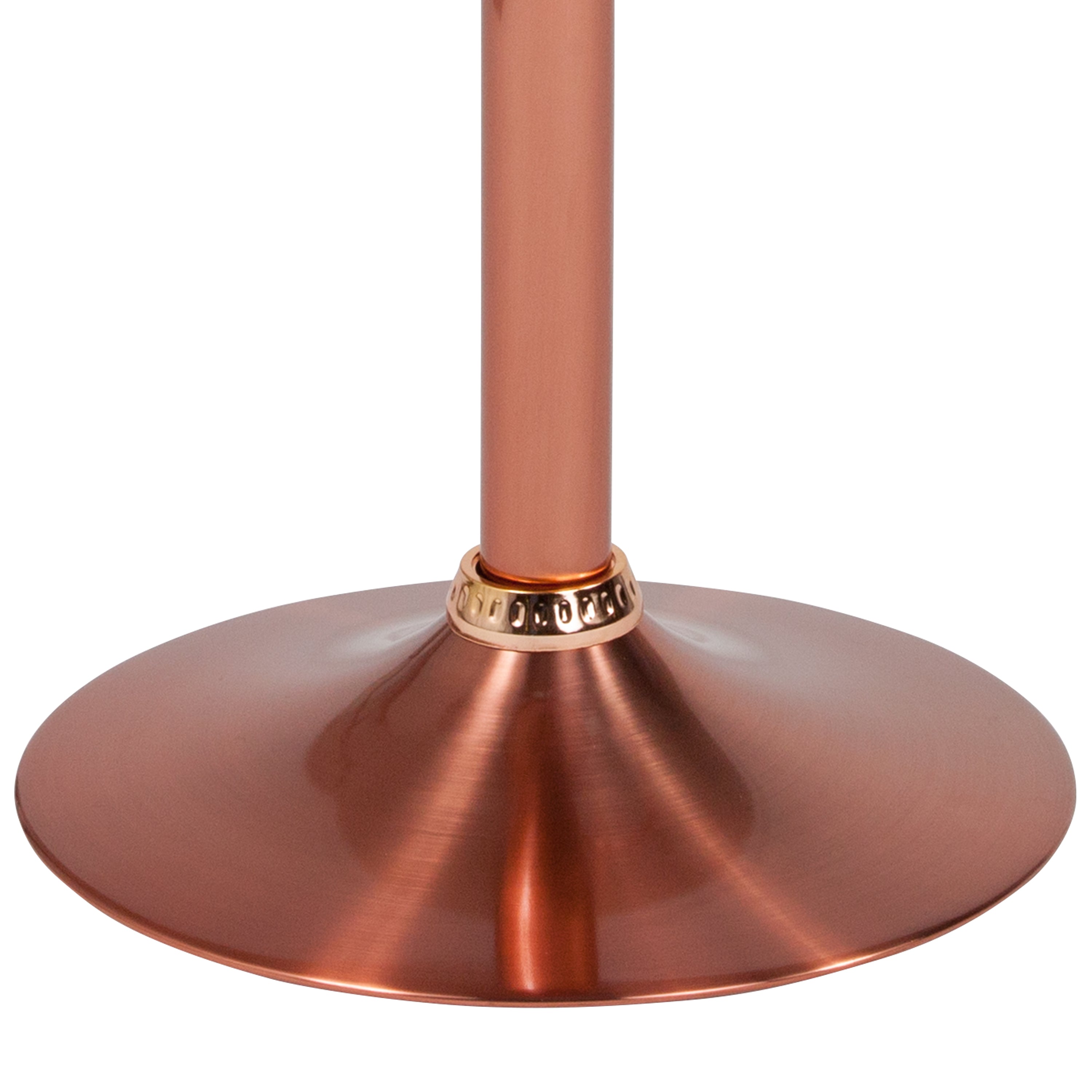 Madrid Series Adjustable Height Retro Barstool in Rose Gold Finish