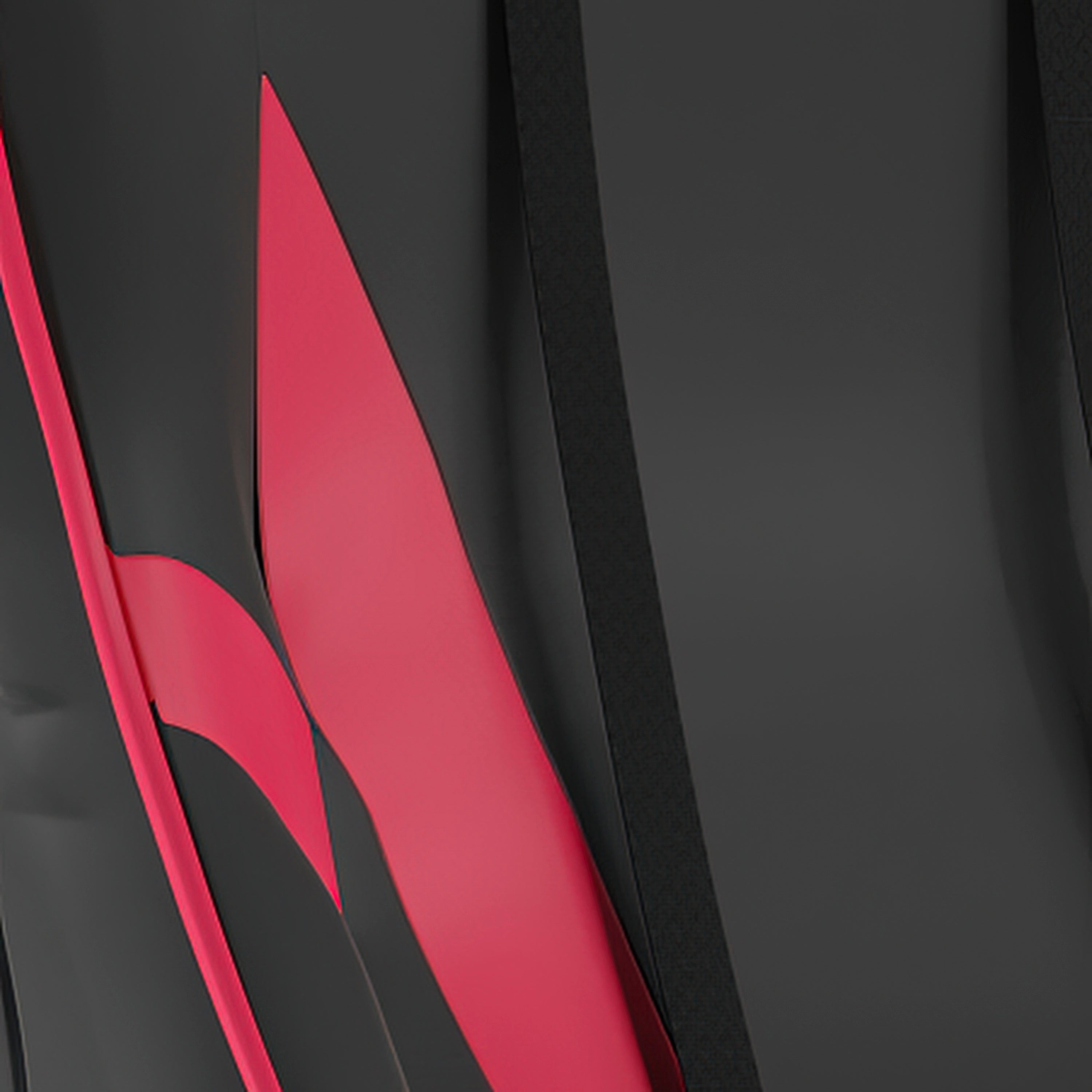 X20 Gaming Chair Racing Office Computer PC Adjustable Chair with Reclining Back and Transparent Roller Wheels in Red LeatherSoft
