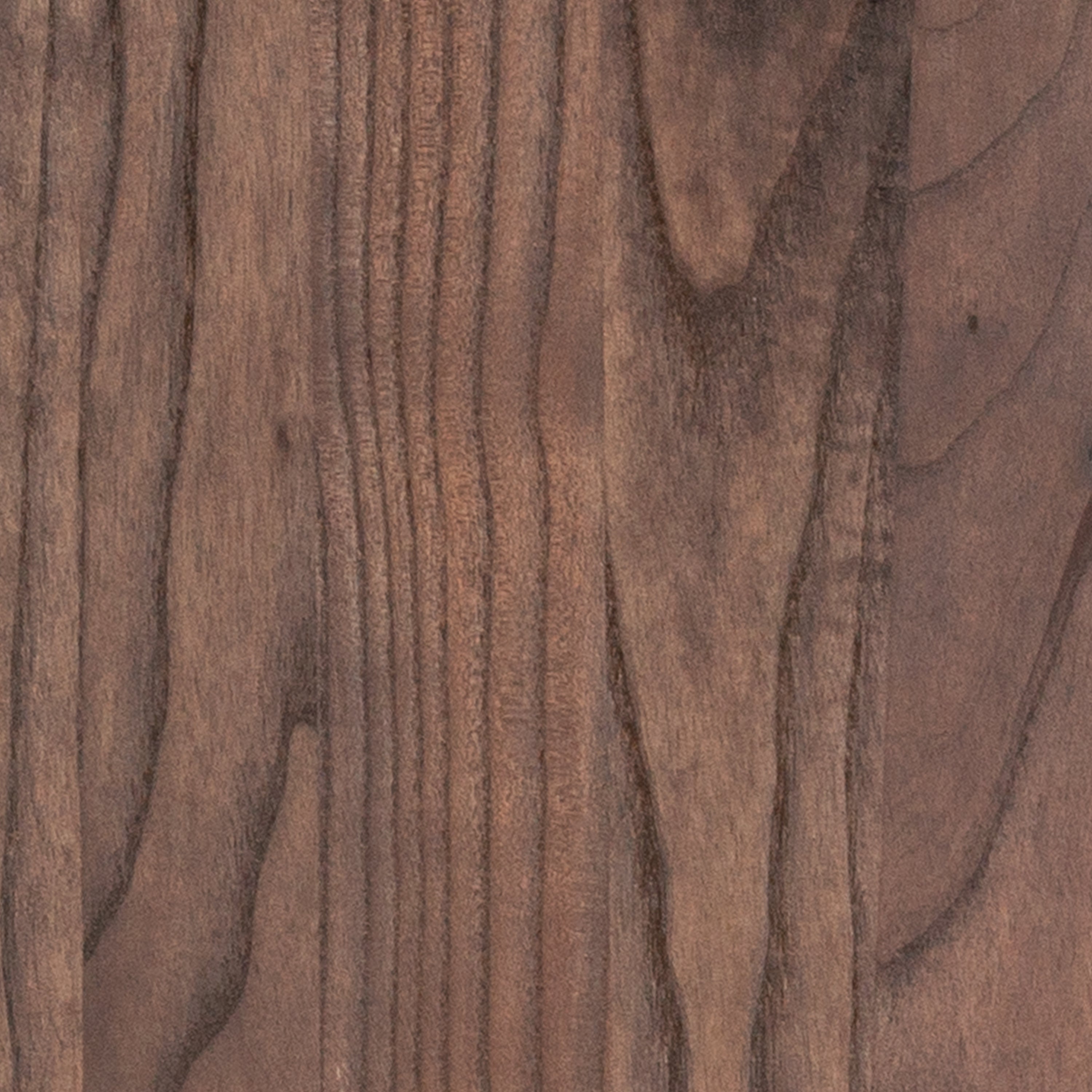 Perry Rustic Walnut Wood Seat for Colorful Metal Chairs