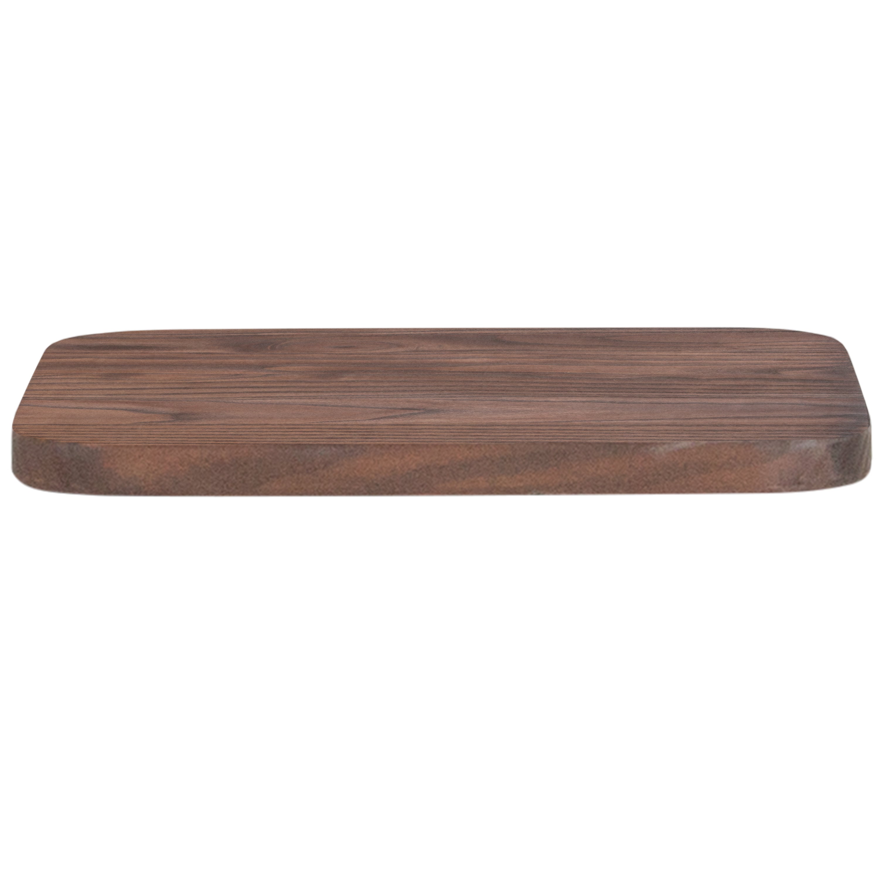 Dunedin Rustic Walnut Wood Seat for Colorful Metal Barstools