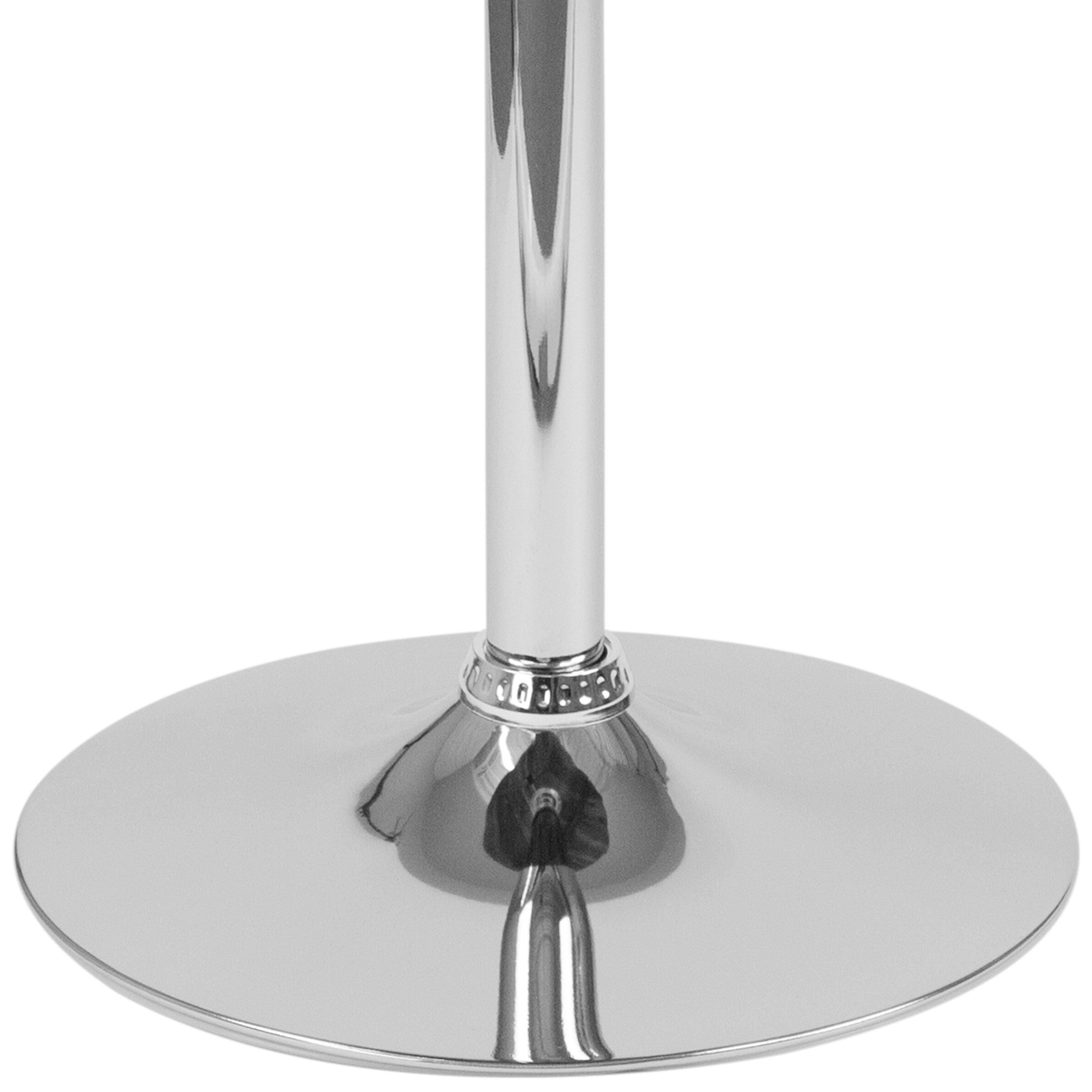 Hills 23.5'' Round Adjustable Height Rustic Pine Wood Table (Adjustable Range 26.25'' - 35.5'')