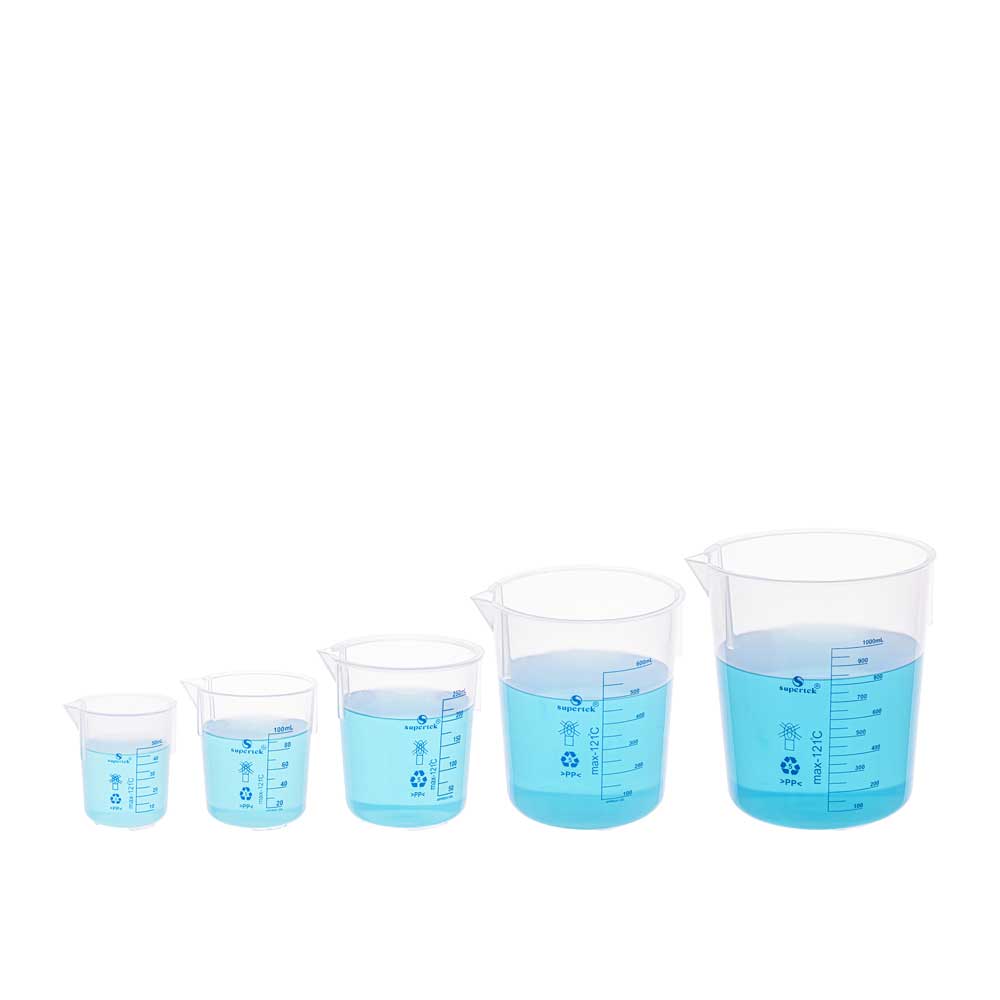 Beaker, Stackable, 100 ml Pmp, Pk/12