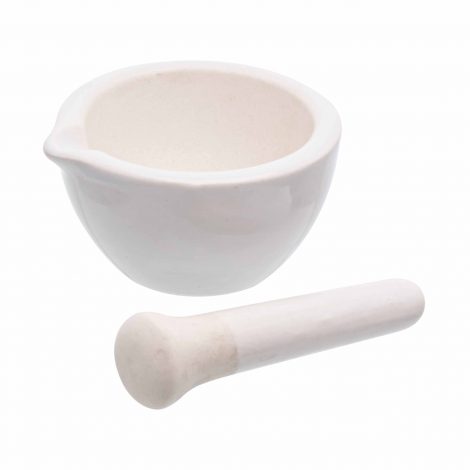 Mortar & Pestle, Cap. 275ml (100 mm Id)