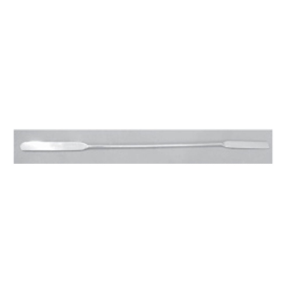 Stainless-Steel Spatula, 9 In. (22.5cm) Length With 2 X 0.31 In. (5 X 0.78cm) Flat Ends, Pack Of 12