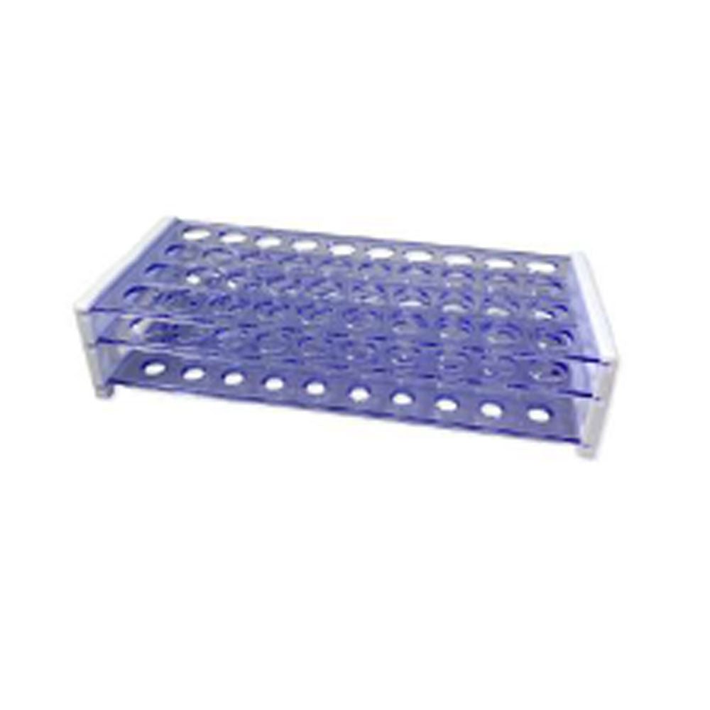 Plastic Test Tube Rack, 40 Tubes, 18mmD