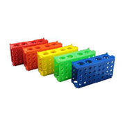Four - Way Test Tube Rack, Red