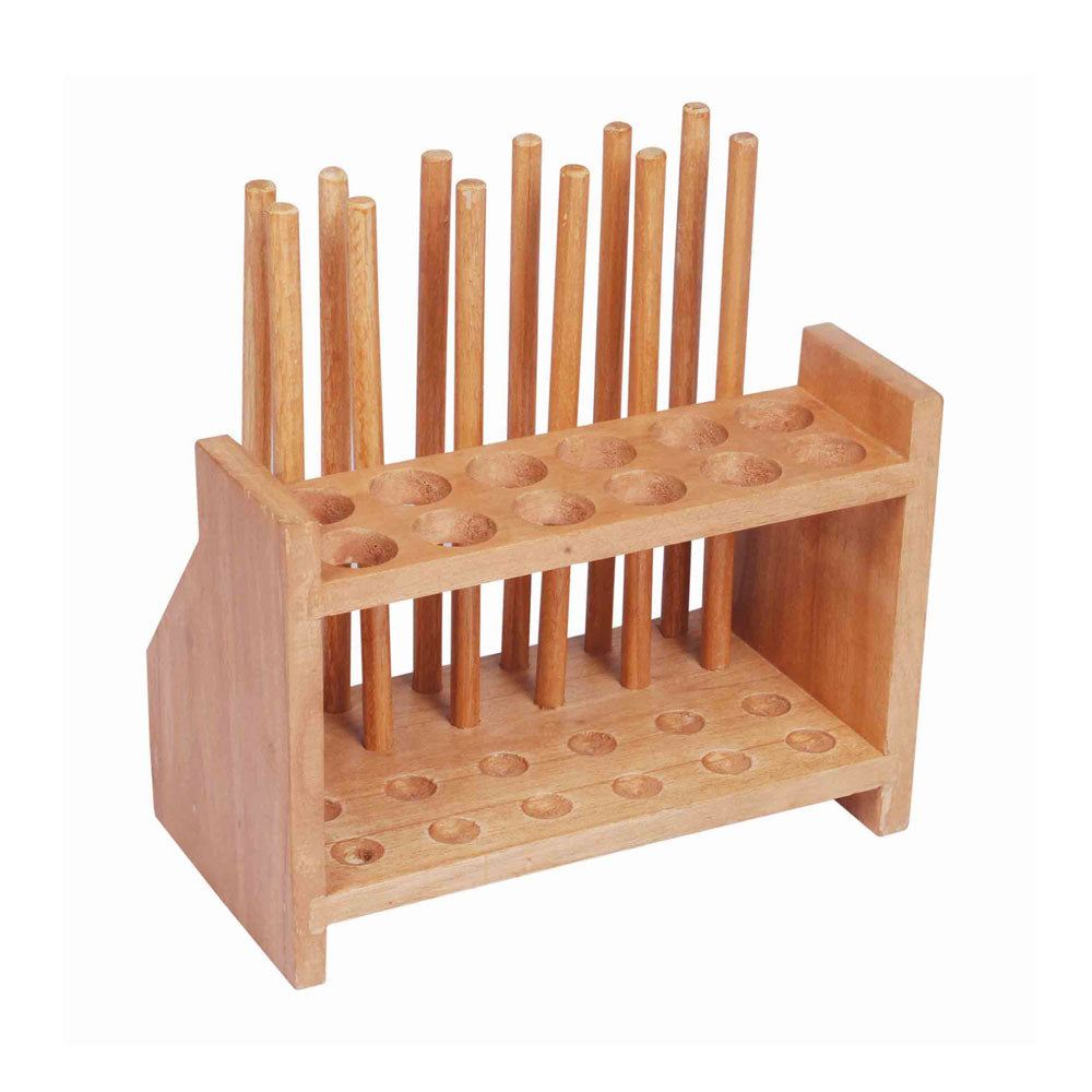 Test Tube Stand, 2 Rows, 12 Holes, 12 Pins