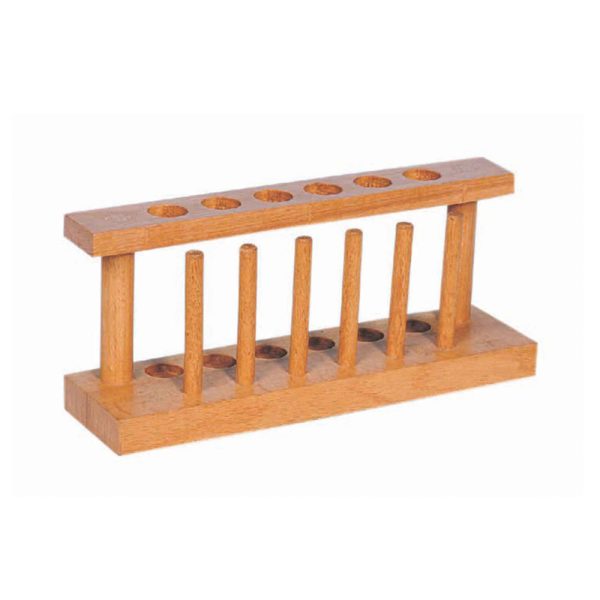 Test Tube Supports With Draining Pins  6 Holes