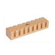 Wood Test Tube Stand, 15 Slotted Holes
