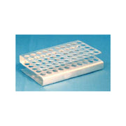 Aluminum Test Tube Rack, 50 Tube, 12.2mmD