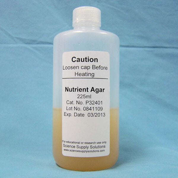 Sterile Nutrient Agar Heat & Pour, 225ml