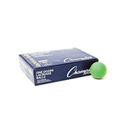 Official Lacrosse Balls, Green, 12/Box