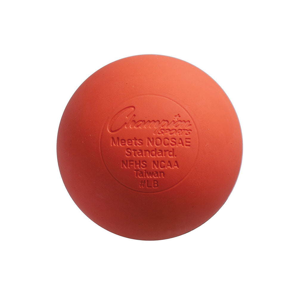 Official Lacrosse Balls, Orange, 12/Box