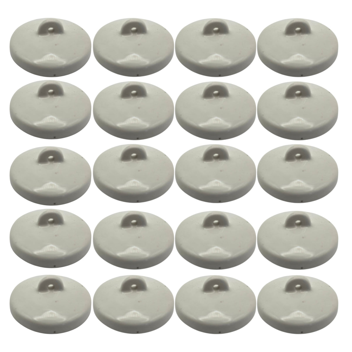 Crucible Lid, Porcelain, High-Form, 10ml, Pack of 20