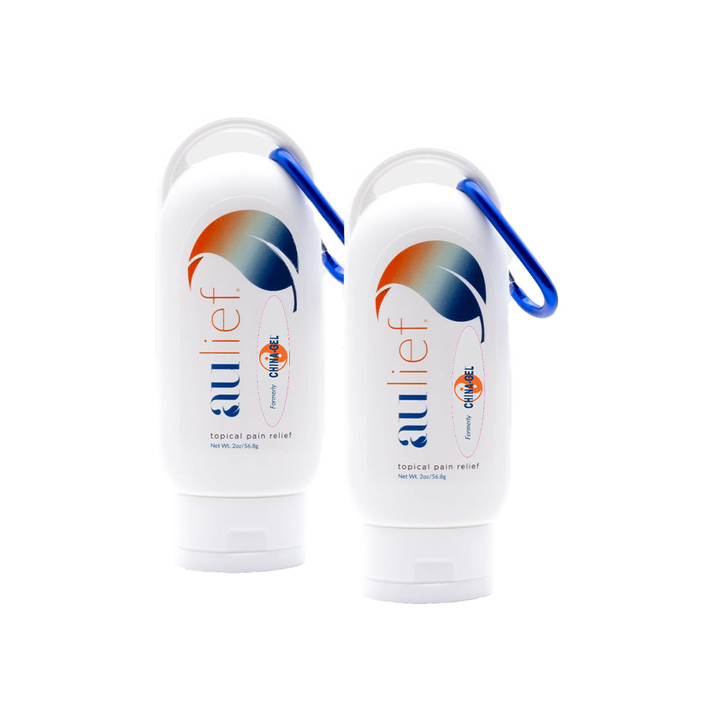 China-Gel Topical Pain Reliever, White, 2Oz, 2/Pk