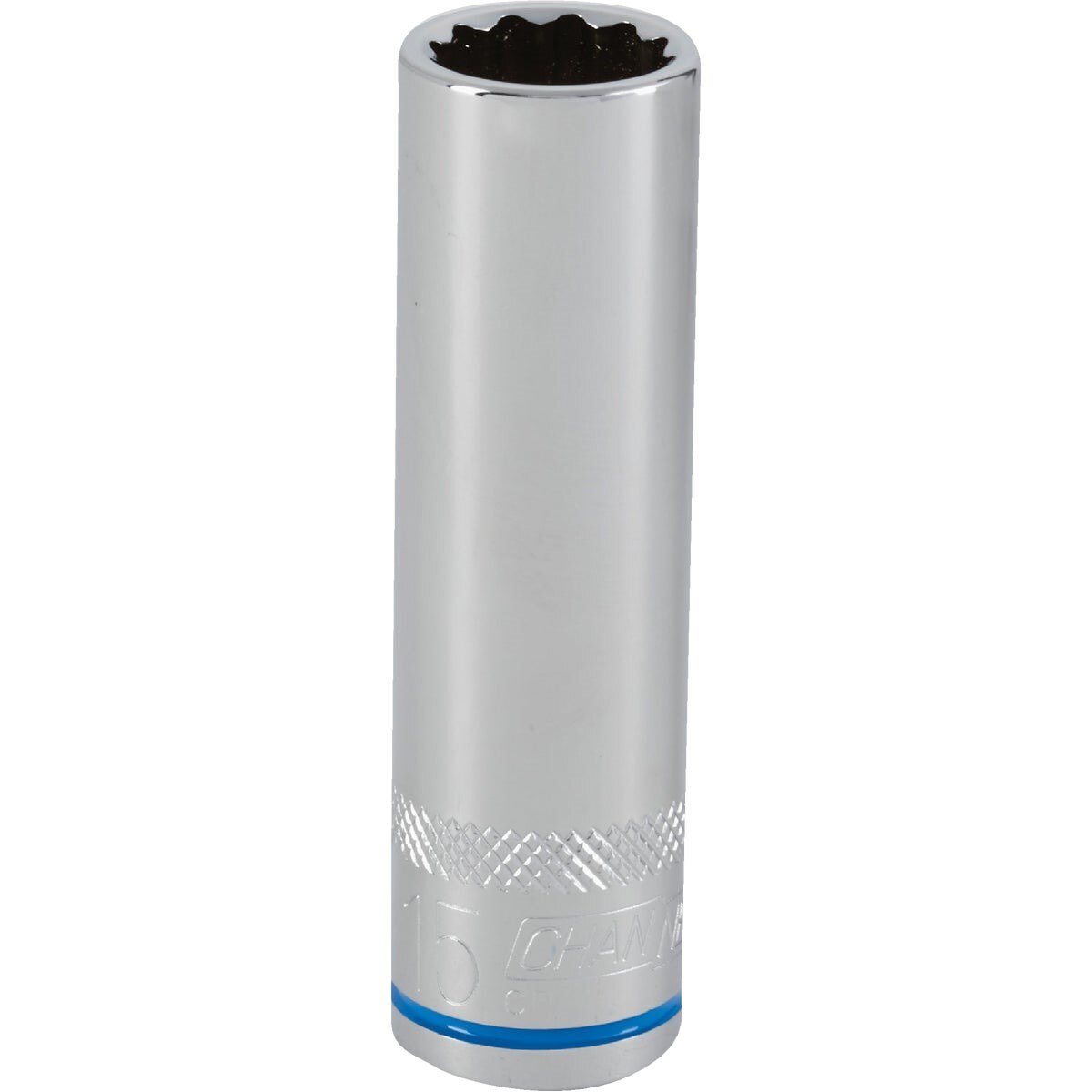 Channellock 1/2 In. Drive 15 mm 12-Point Deep Metric Socket