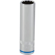 Channellock 1/2 In. Drive 15 mm 12-Point Deep Metric Socket