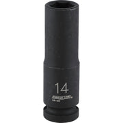 Channellock 1/2 In. Drive 14 mm 6-Point Deep Metric Impact Socket