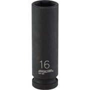 Channellock 1/2 In. Drive 16 mm 6-Point Deep Metric Impact Socket