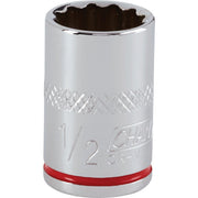 Channellock 3/8 In. Drive 1/2 In. 12-Point Shallow Standard Socket