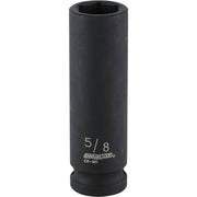 Channellock 1/2 In. Drive 5/8 In. 6-Point Deep Standard Impact Socket