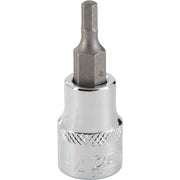 Channellock 3/8 In. Drive 4 mm 6-Point Metric Hex Bit Socket