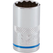 Channellock 1/2 In. Drive 16 mm 12-Point Shallow Metric Socket