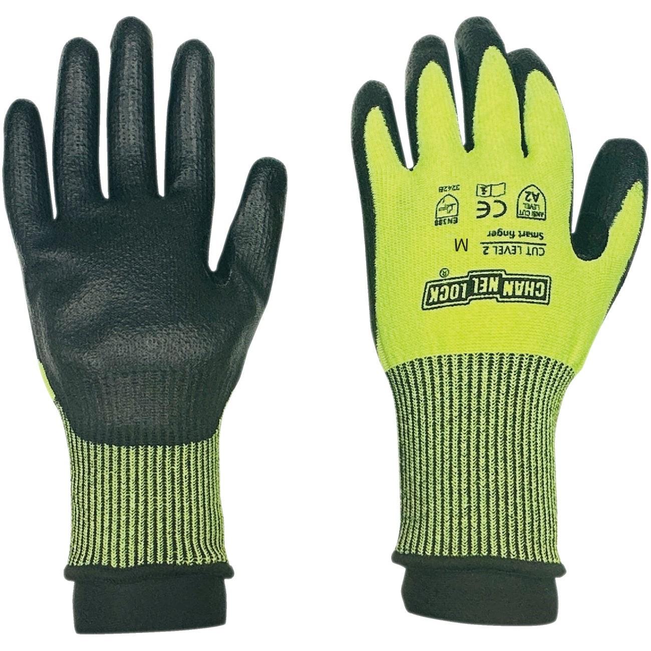 Channellock Medium Cut Level 2 Hi-Vis Coated Glove