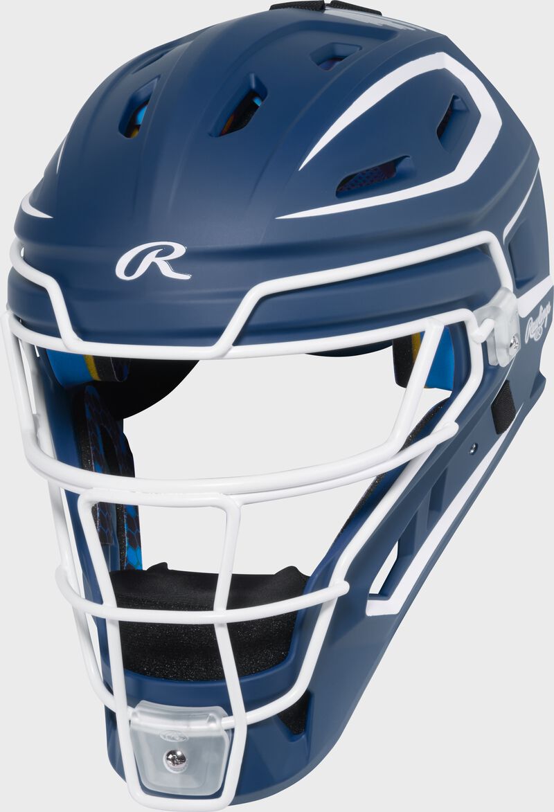 Rawlings Mach Pro Series Medium Catchers Set - Navy/White