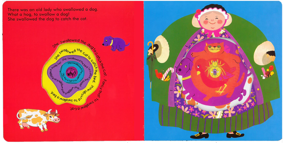 There Was an Old Lady Who Swallowed a Fly - Softcover Edition