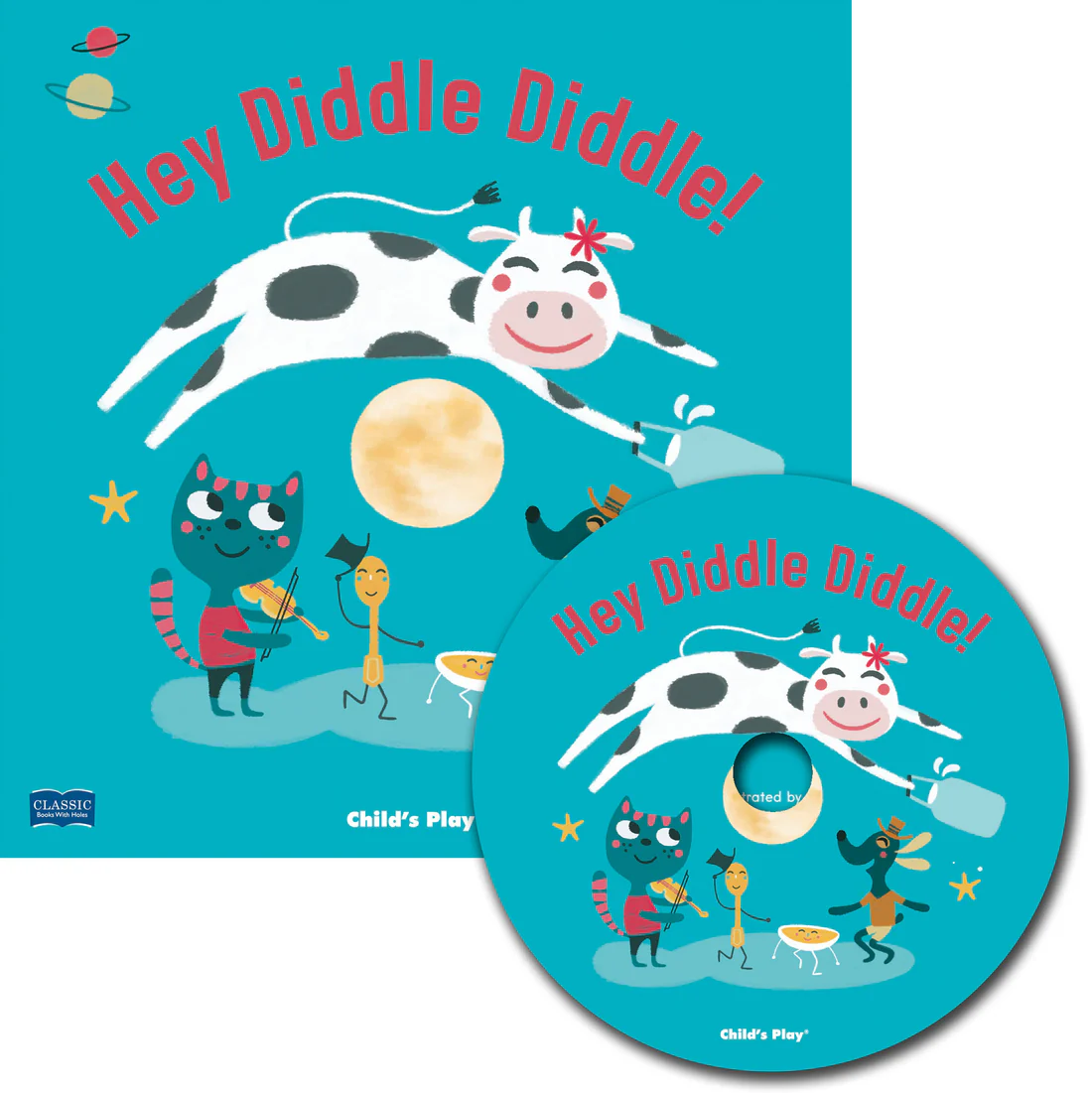 Hey Diddle Diddle - 8x8 Softcover with CD Edition
