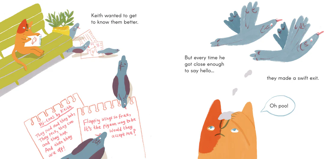 Keith Among the Pigeons - Hardcover Edition