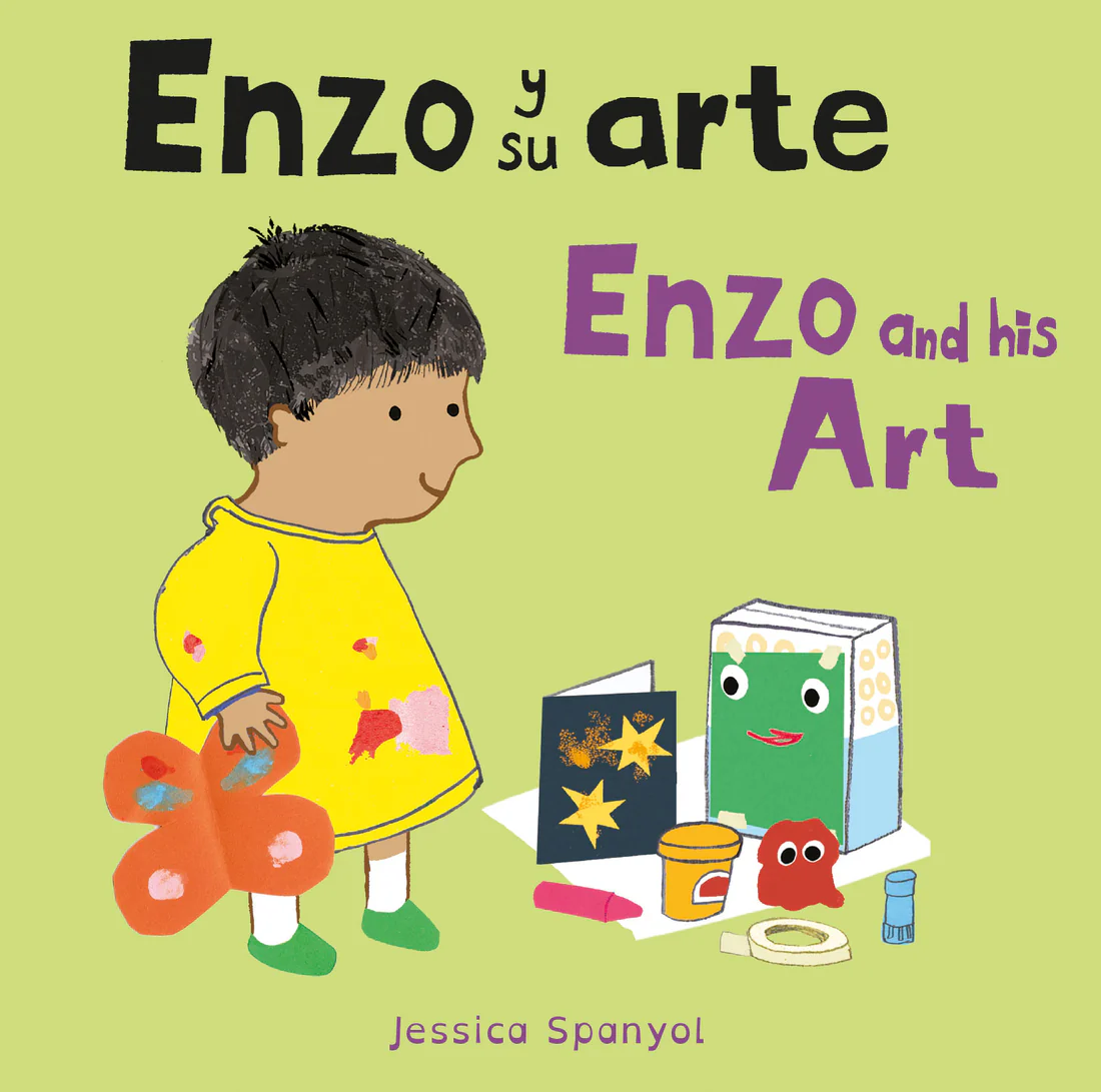 Enzo y su arte/Enzo and his Art - Board book Edition