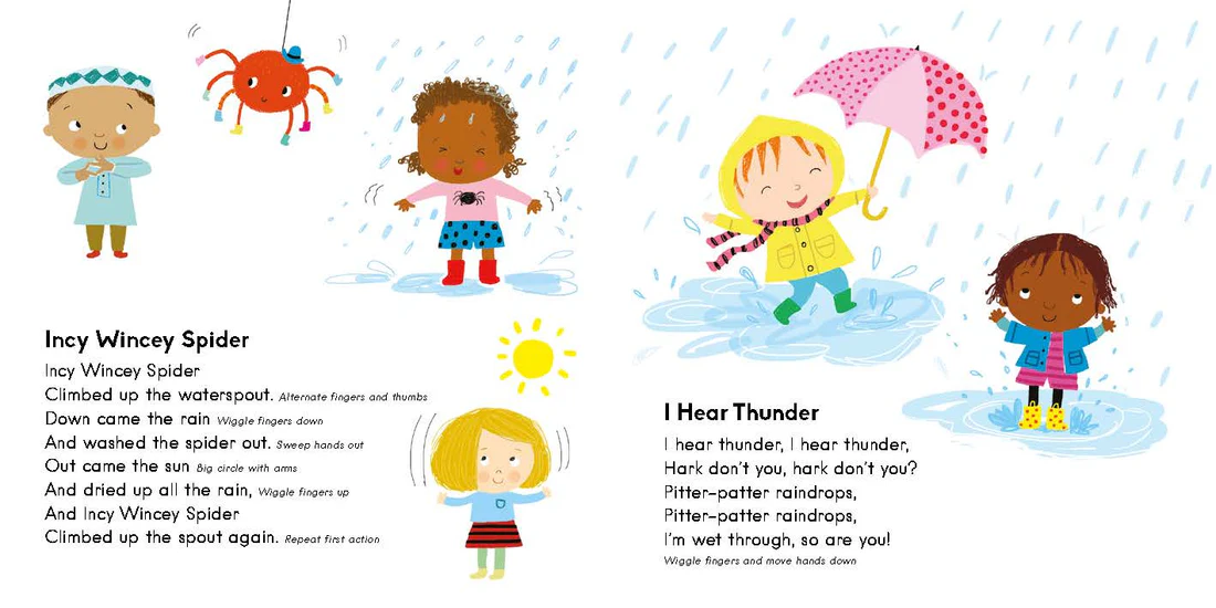 Together Time: Weather Rhymes - Board book Edition