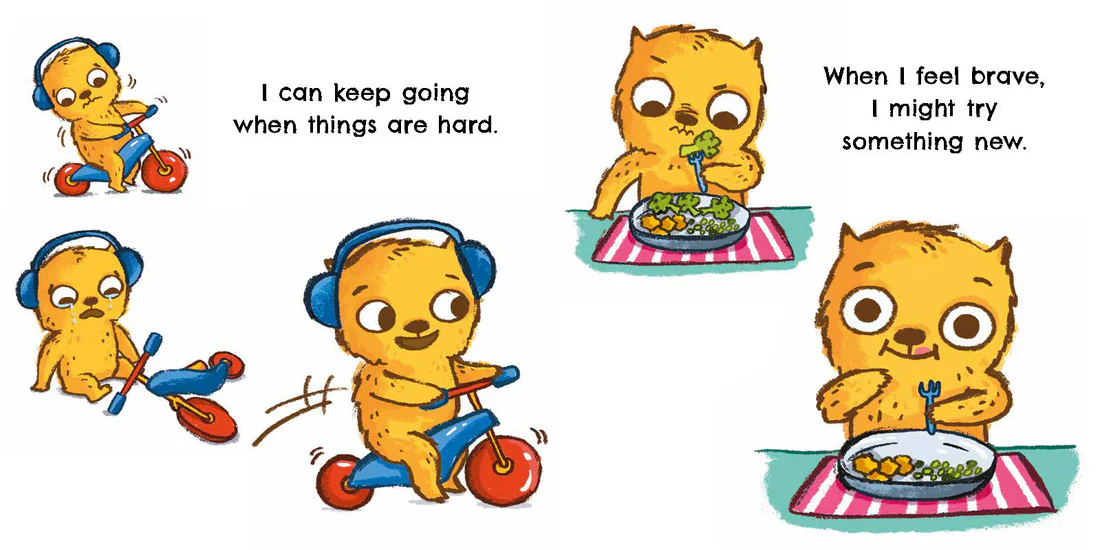 First Behaviors: When I am Brave - Board book Edition