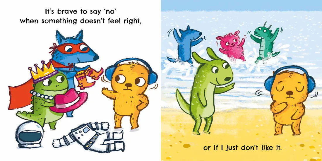 First Behaviors: When I am Brave - Board book Edition