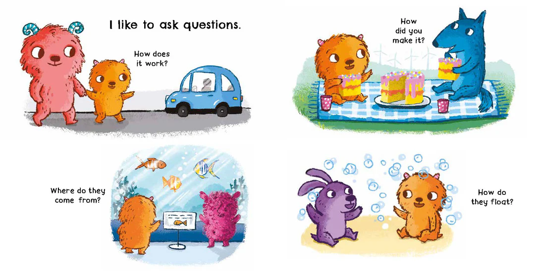 First Behaviors: When I am Curious - Board book Edition