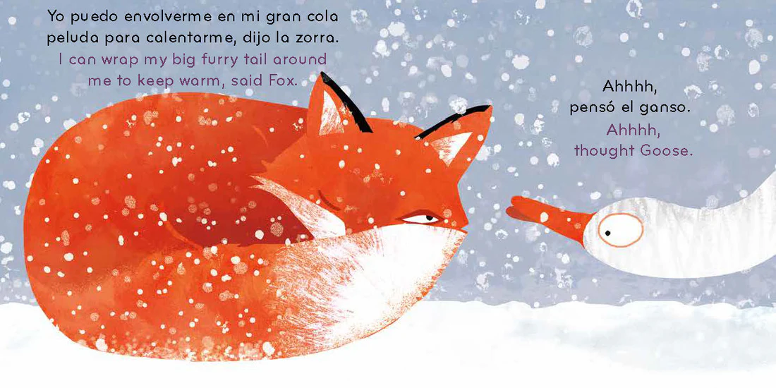 La Zorra y el Ganso/Fox and Goose - Board book Edition