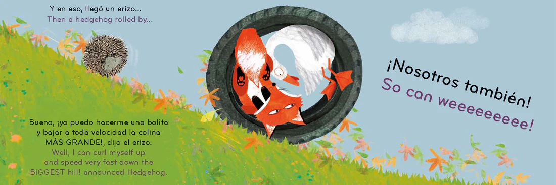 La Zorra y el Ganso/Fox and Goose - Board book Edition