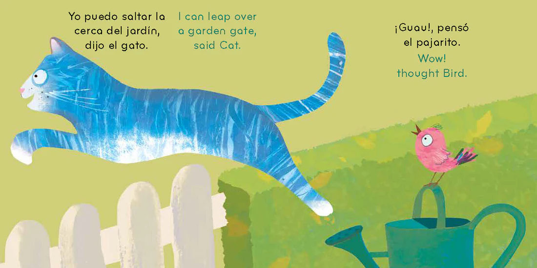 El Gato y el Pajarito/ Cat and Bird - Board book Edition